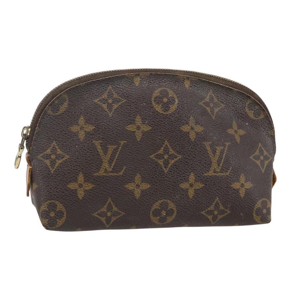 LOUIS VUITTON Monogram Pochette Cosmetic PM Pouch M43998 LV Auth 156239